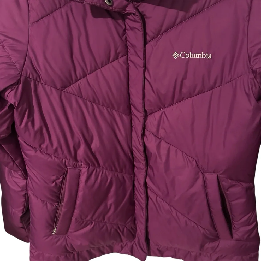Columbia Women's Puffer Coat Purple Size‎ Medium Excellent condition